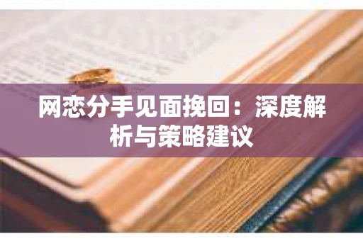 网恋分手见面挽回:深度解析与策略建议 网恋分手见面挽回:深度解析与策略建议