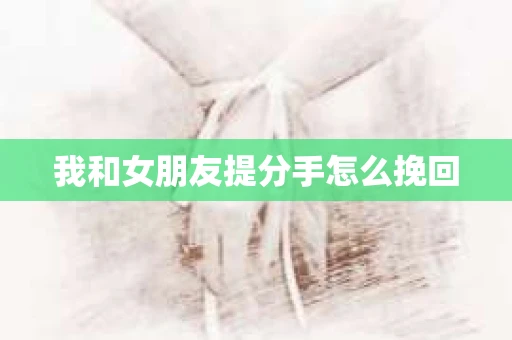 我和女朋友提分手怎么挽回