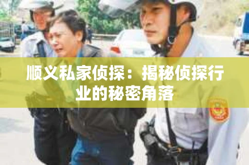 顺义私家侦探：揭秘侦探行业的秘密角落