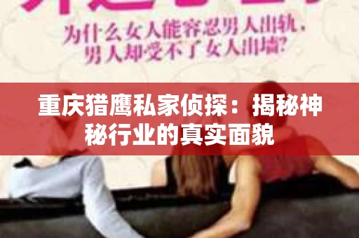 重庆猎鹰私家侦探：揭秘神秘行业的真实面貌