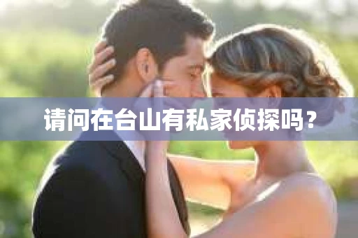 请问在台山有私家侦探吗？