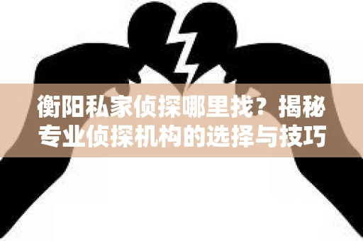 衡阳私家侦探哪里找？揭秘专业侦探机构的选择与技巧