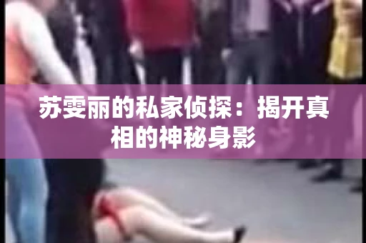 苏雯丽的私家侦探：揭开真相的神秘身影