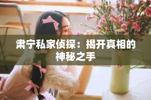 肃宁私家侦探：揭开真相的神秘之手