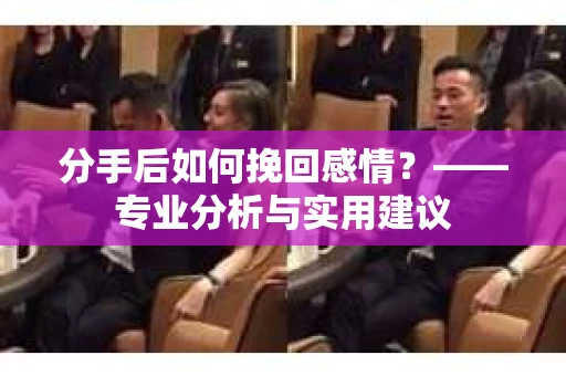 分手后如何挽回感情？——专业分析与实用建议